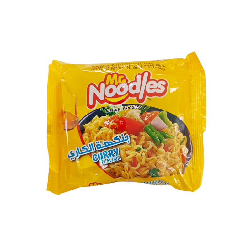 Mr Noodles Curry Flavor