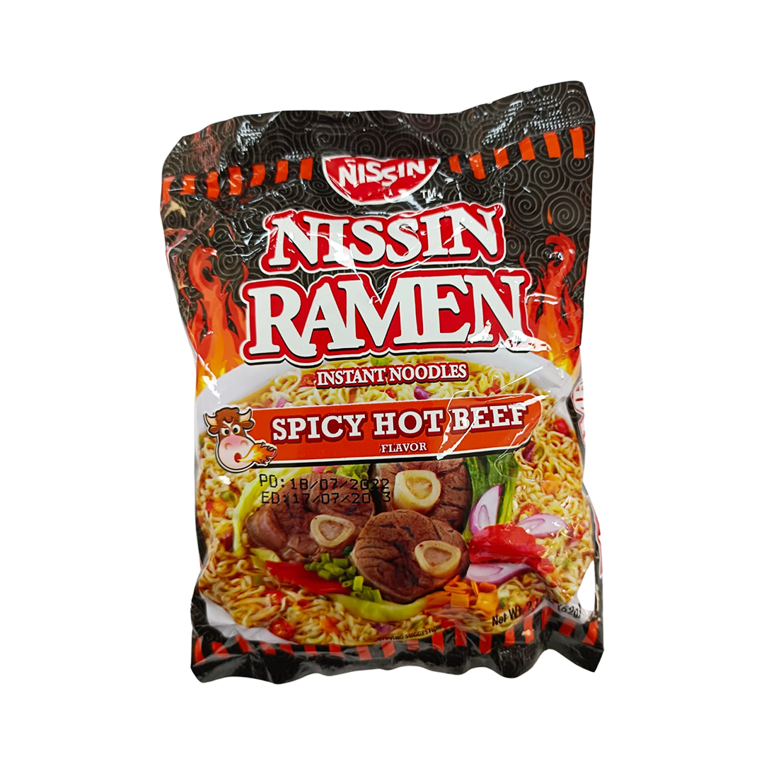 Nissin Ramen Spicy Hot Beef Flavor