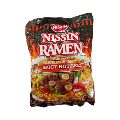 Nissin Ramen Spicy Hot Beef Flavor