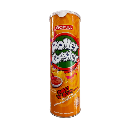 JNJ Roller Coaster Sweet n Spicy Potato Rings 100g