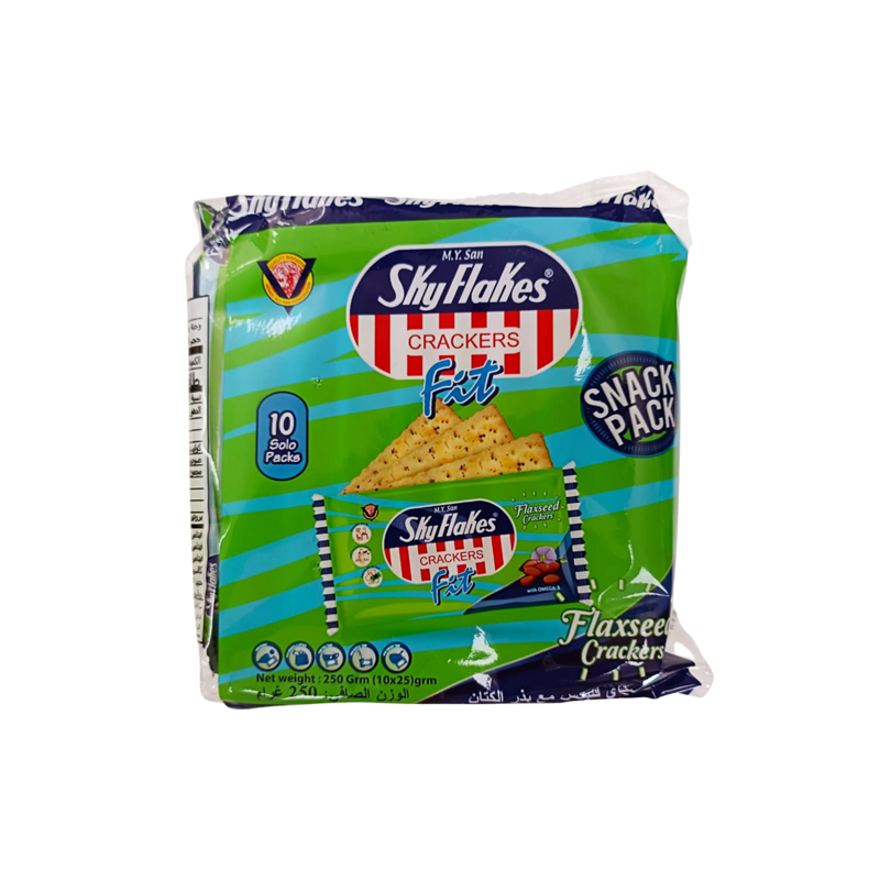 MY San Skyflakes Flaxseed Crackers Fit 250g