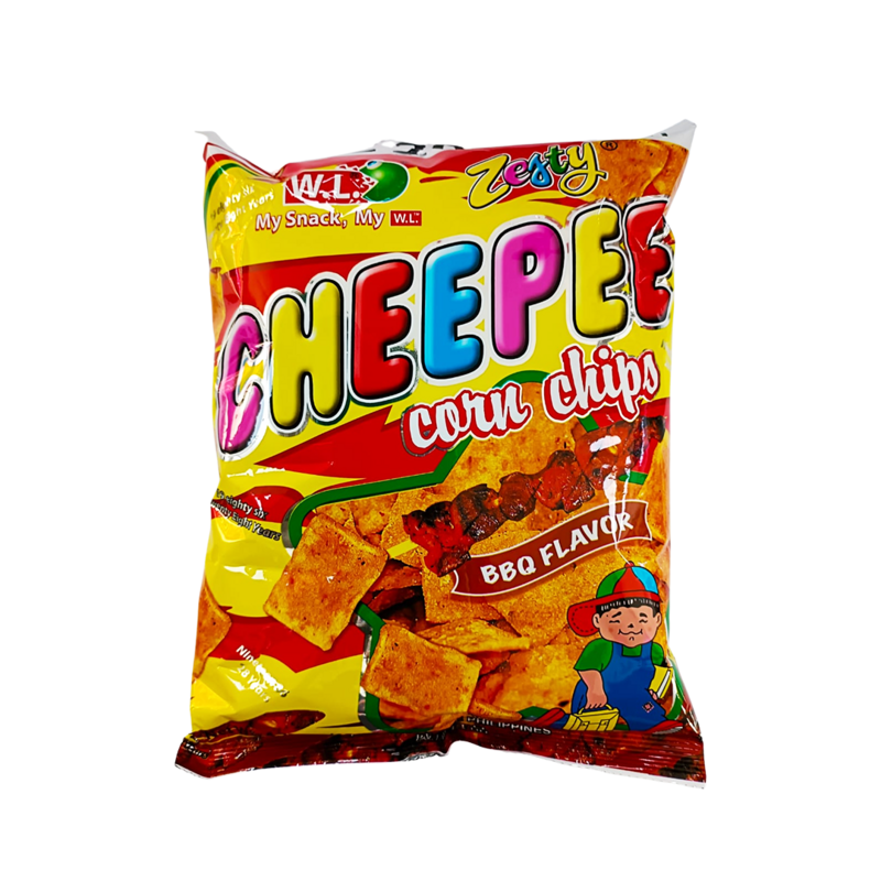 WL Cheepee Corn Chips BBQ Flavor 120g