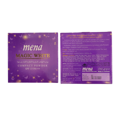 Mena Magic White Compact Powder 12g SPF15+++ (CO2) 
