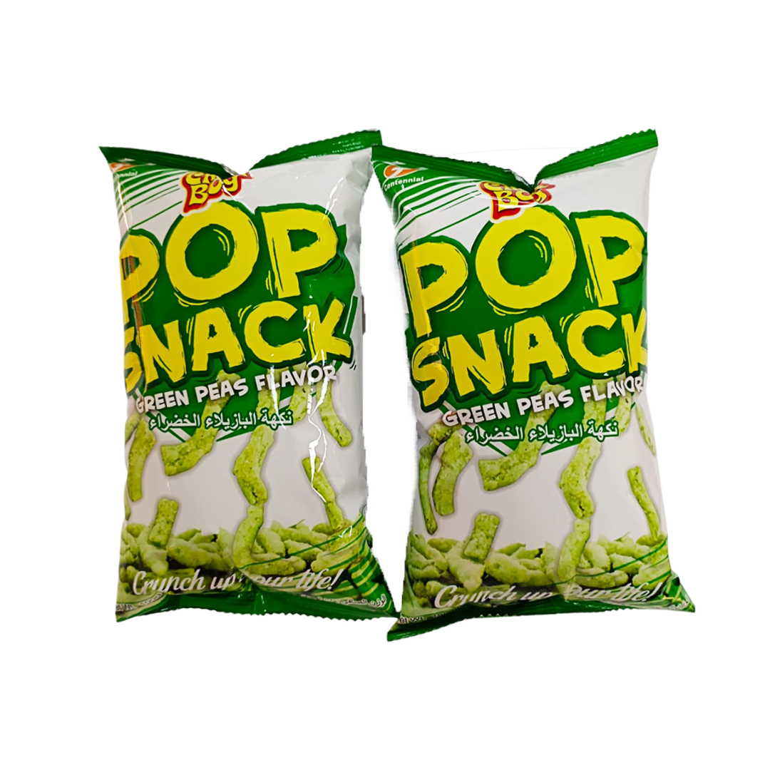 Promo - Pop Snack Green Peas Flavor