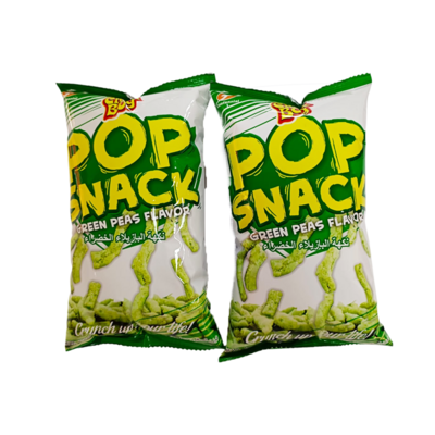 Promo - Pop Snack Green Peas Flavor