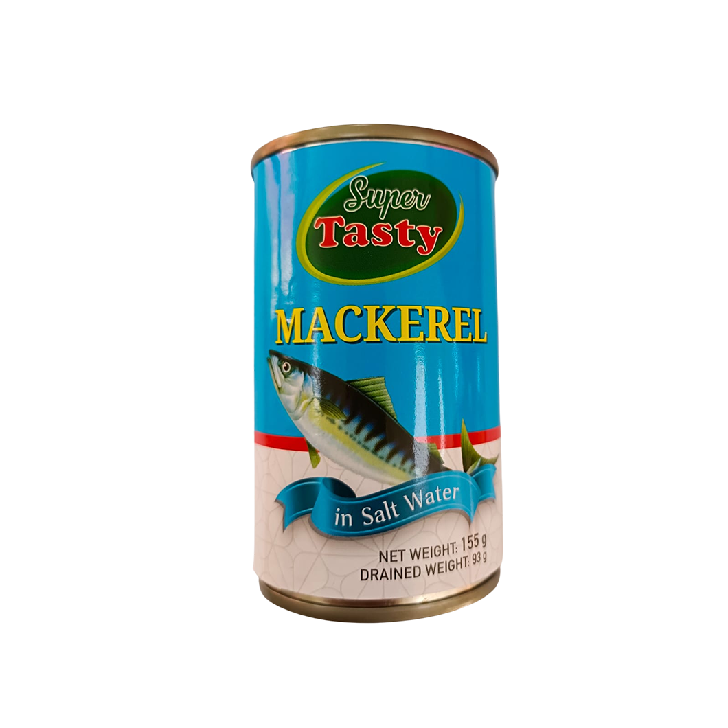 Super Tasty Mackerel in Salt Water 155g
