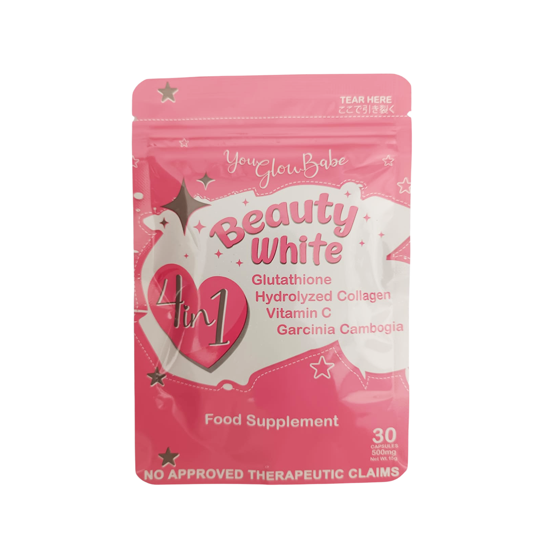 Glow Babe Beauty White 30 Capsules 4 in 1