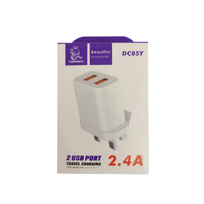 DC05Y 2 USB Port 2.4A (Travel Charger)