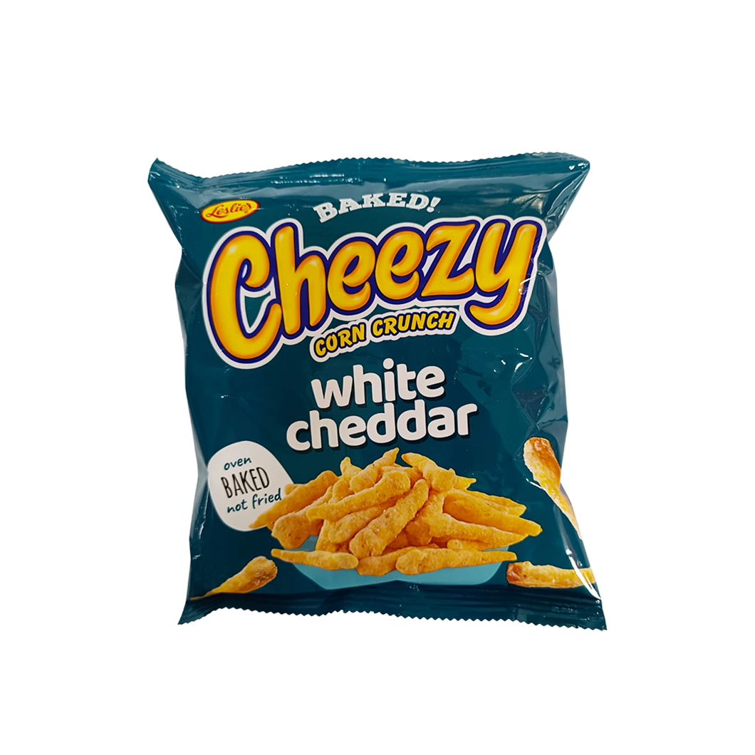 Leslie Cheezy Corn Crunch White Cheddar (Baked)