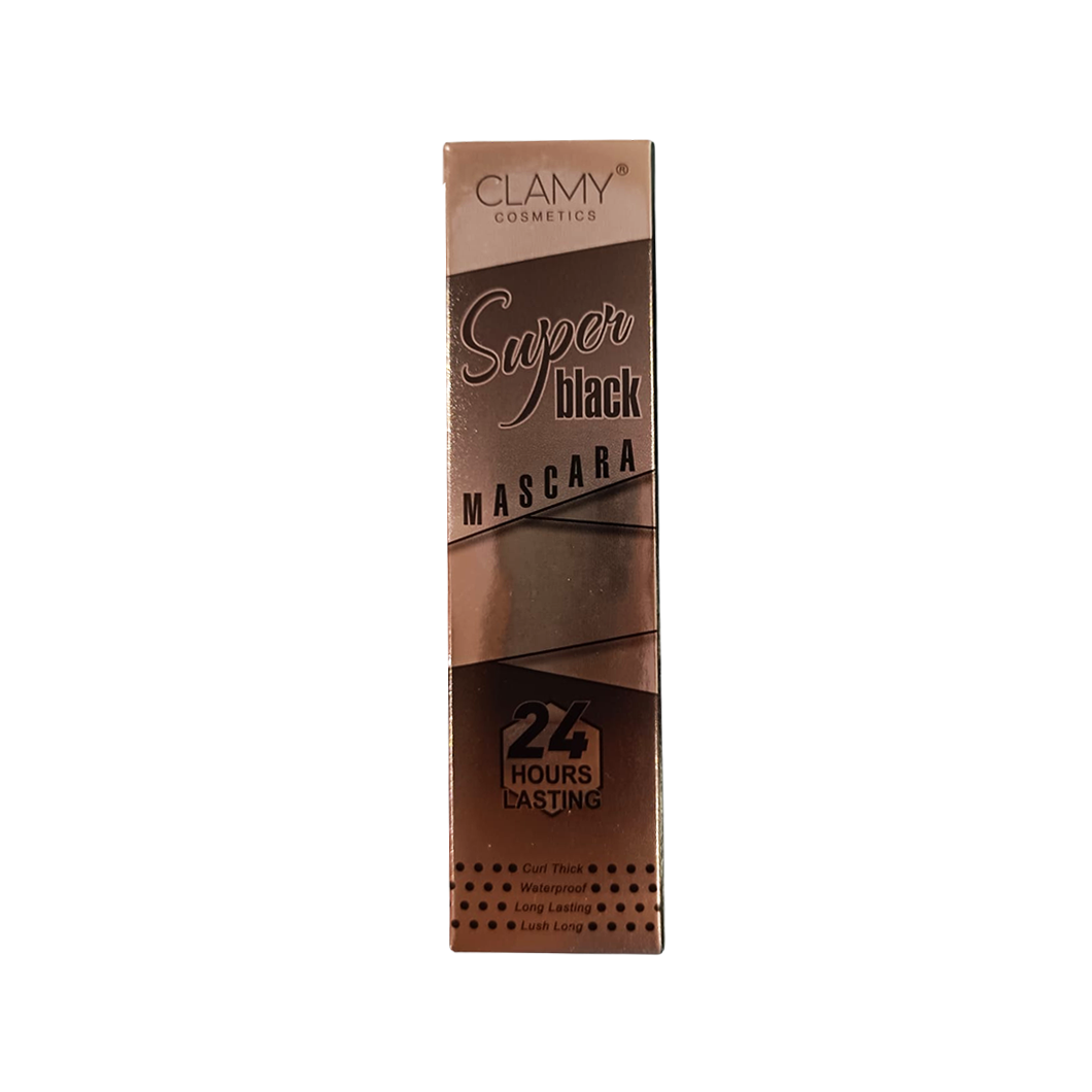 Clamy Cosmetics Super Black Mascara 12g