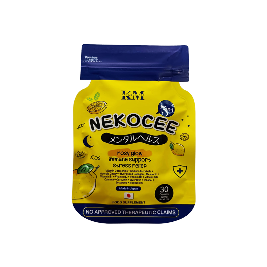 Nekocee Rosy Glow Immune Support Stress Relief