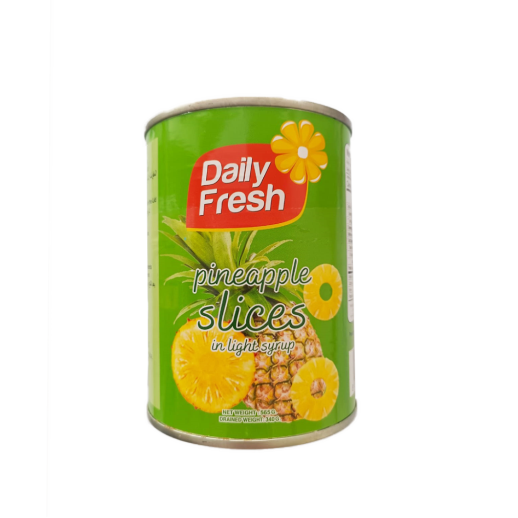 Daily Fresh Pineapple Slices in Light Syrup 340g
