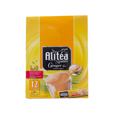 Alitea Signature Ginger Tea 12 Sachets (Ginger Tea)