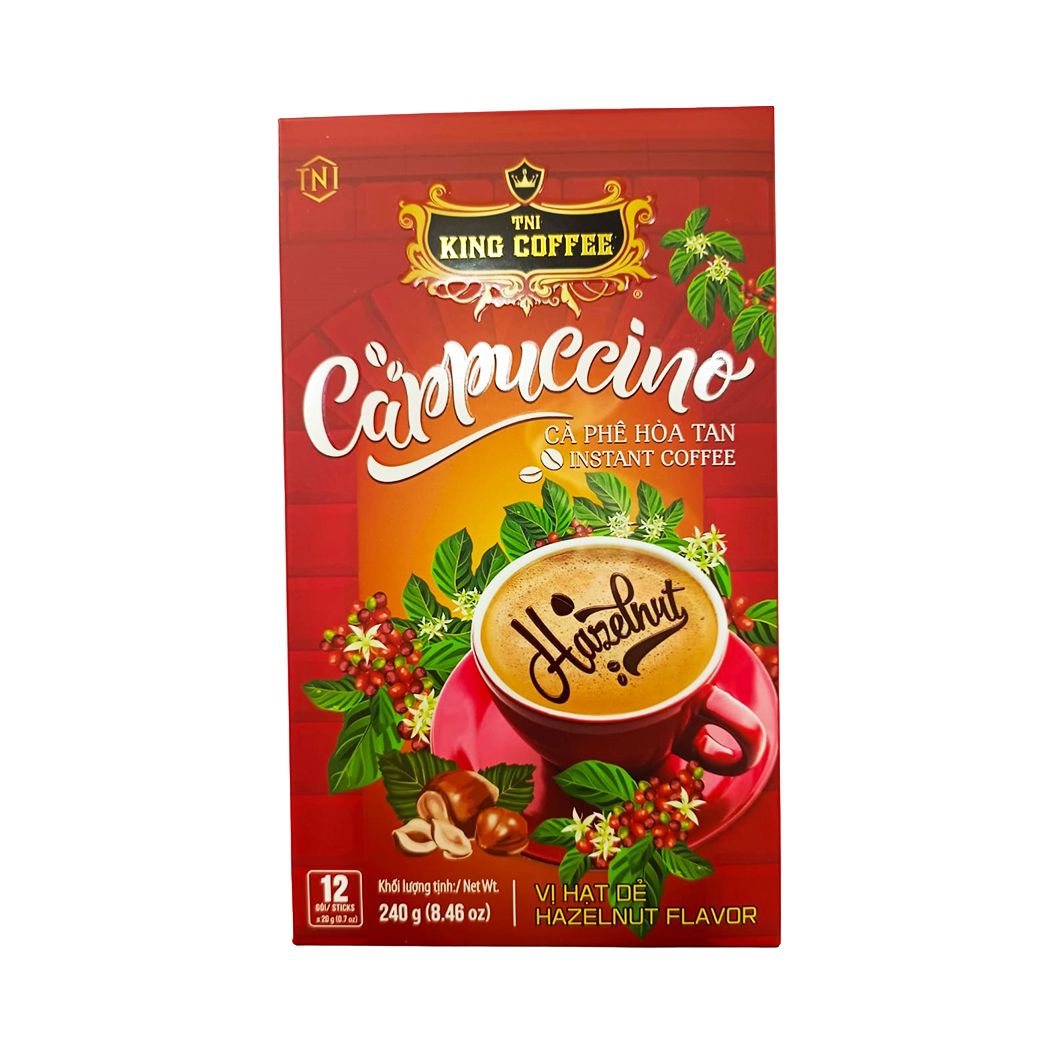 The King Coffeee Cappuccino Hazelnut Coffee (12pc)