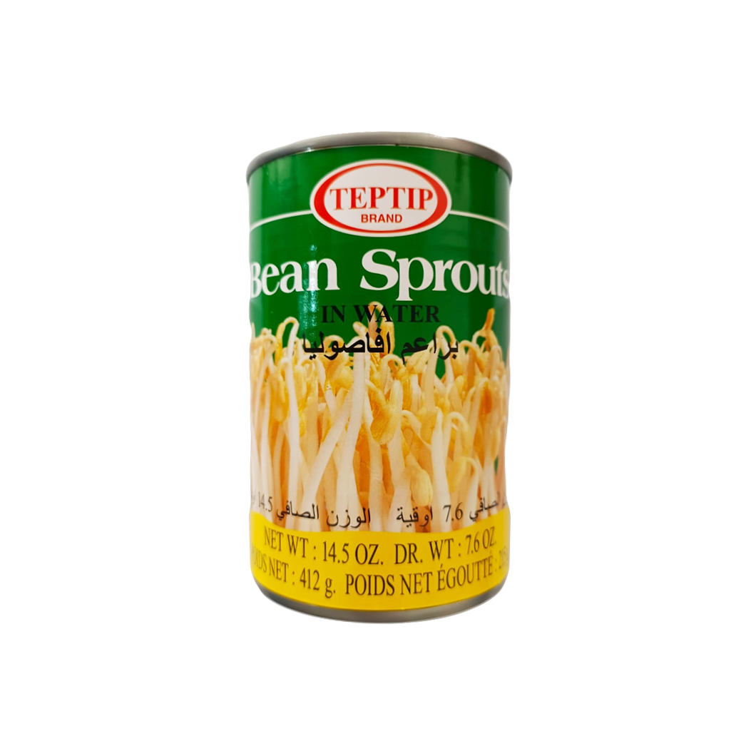 Teptip Bean Sprouts in Water 412g