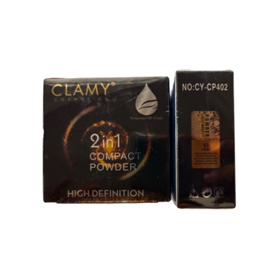 Clamy 2in1 Compact Powder 03