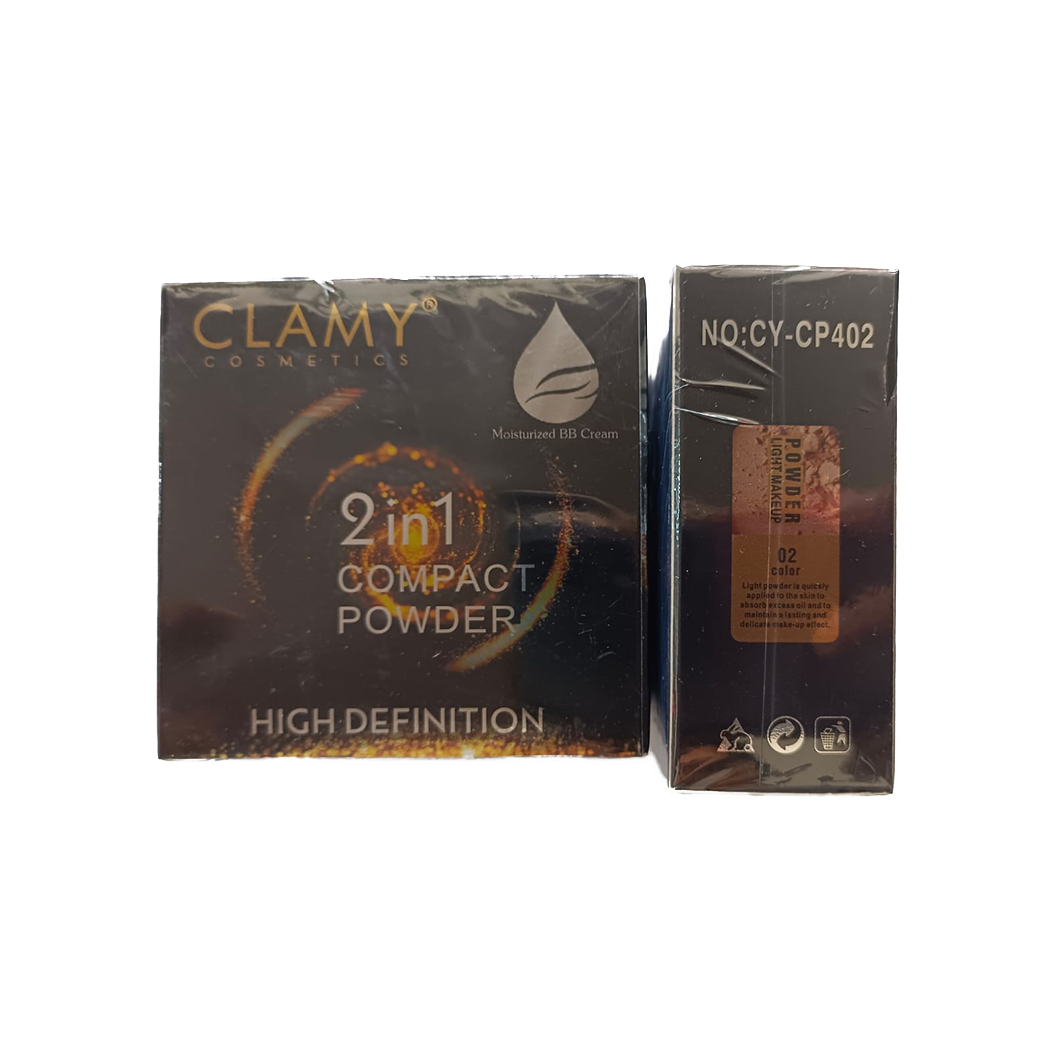 Clamy 2in1 Compact Powder 02