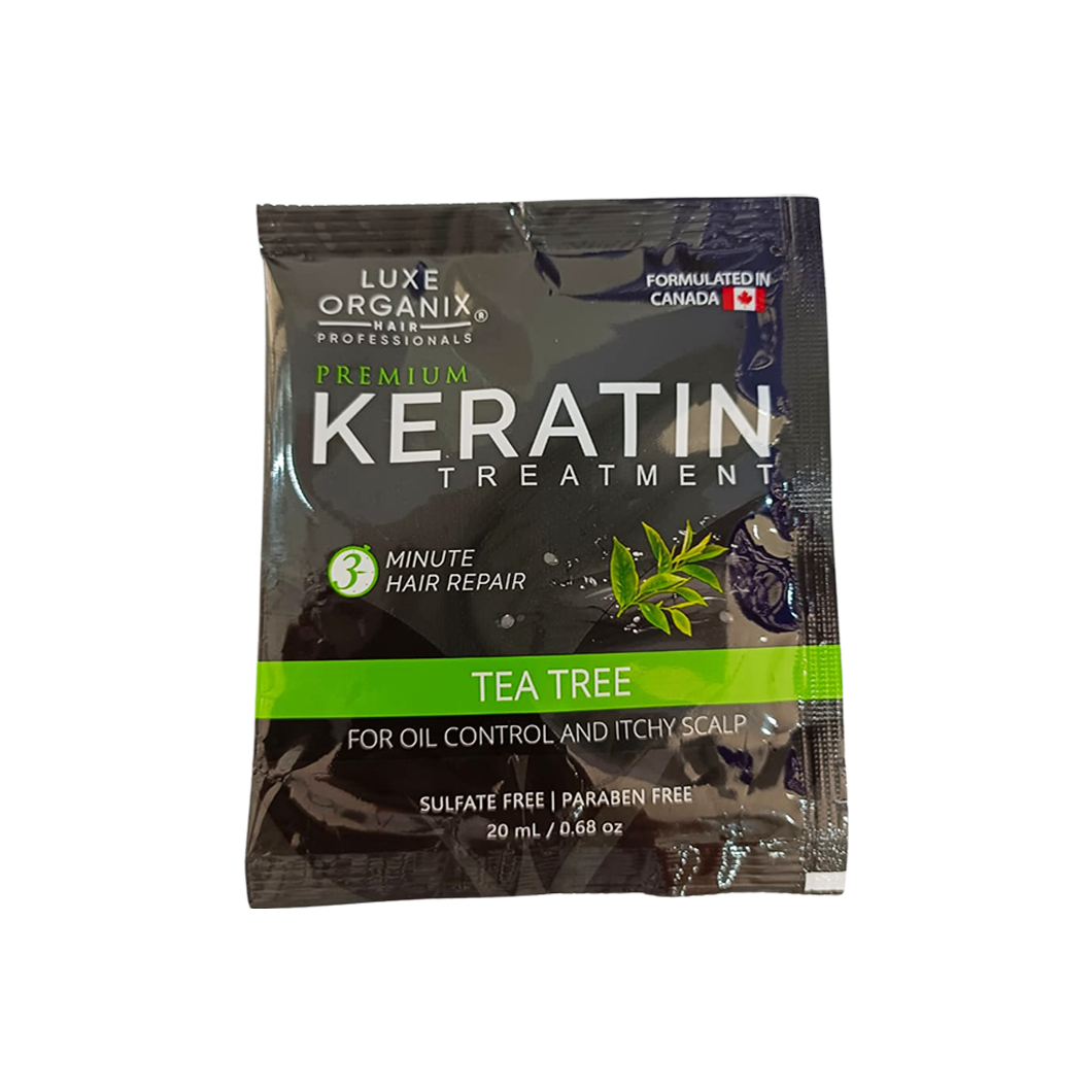 Luxe Organix Keratin Treatment for Hair (Tea Tree) 20ml