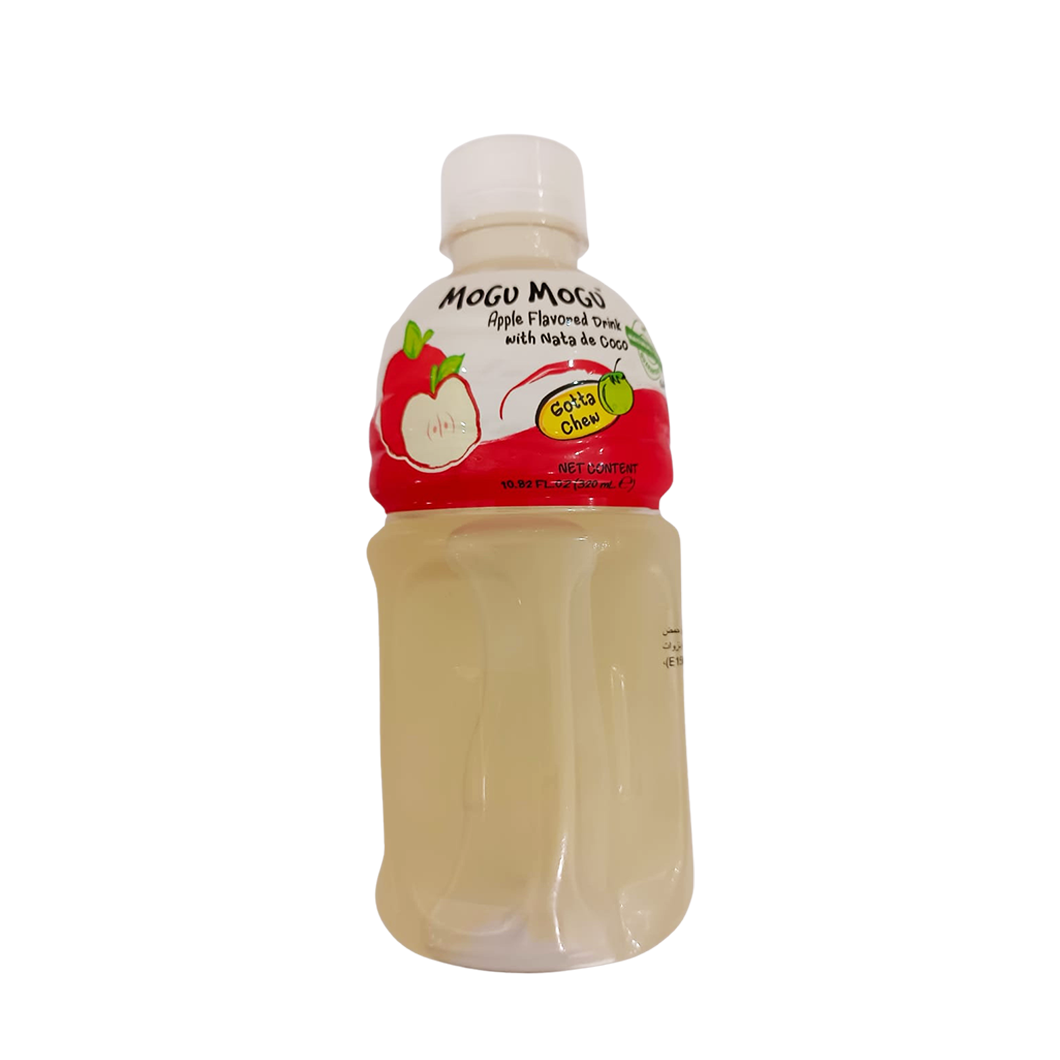 Mogu Mogu Apple Flavored Drink with Nata De coco