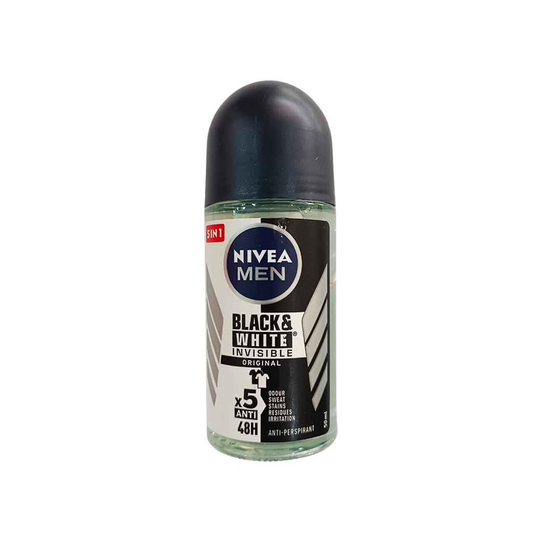 Nivea Men Black & White Invisible Deodorant 50ml