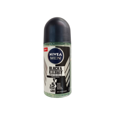 Nivea Men Black & White Invisible Deodorant 50ml