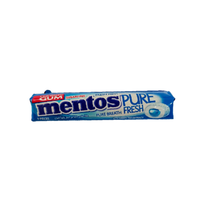 Mentos Chewing Gum Pure Breath 9pcs