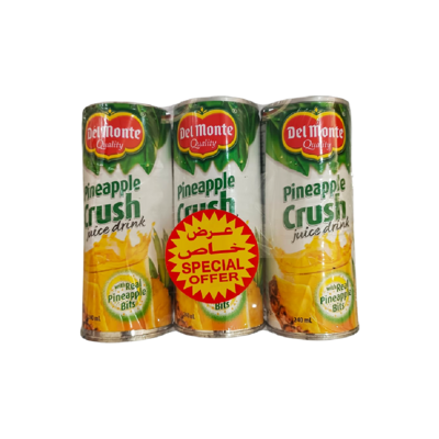 Promo - Delmonte Pineapple Crush Drink 6pcs