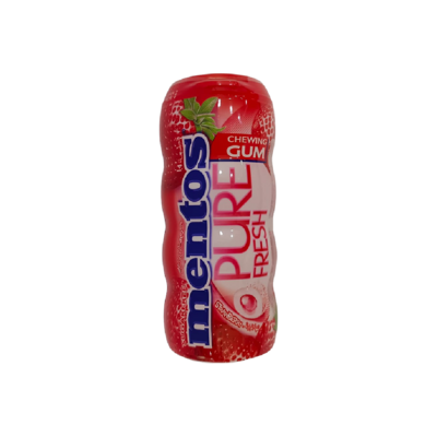 Mentos Chewing Gum Strawberry (bottle)