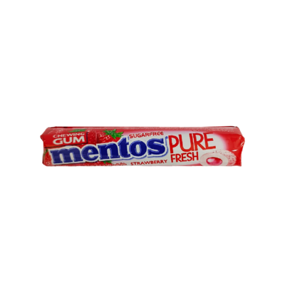 Mentos Chewing Gum Strawberry (Sugar Free) 9 pcs