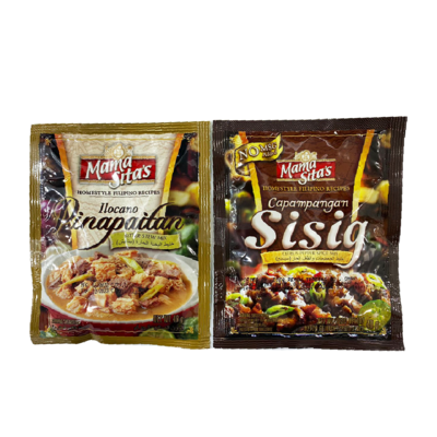 Promo - Mama Sita Pinapaitan and Sisig Recipe