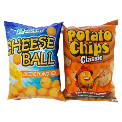 Promo Cheese Ball + Potato Chips