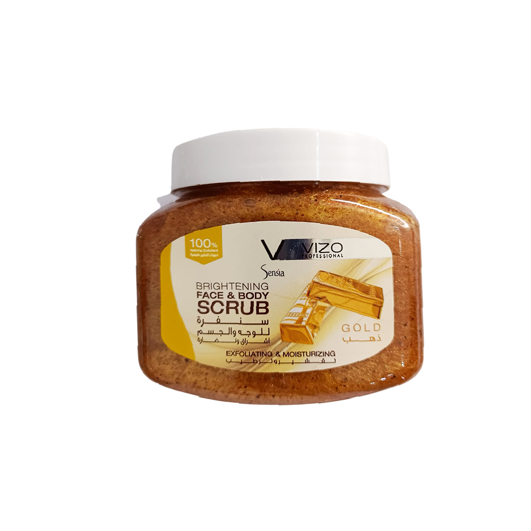 Sensia Brightening Face &amp; Body Scrub Gold 500ml