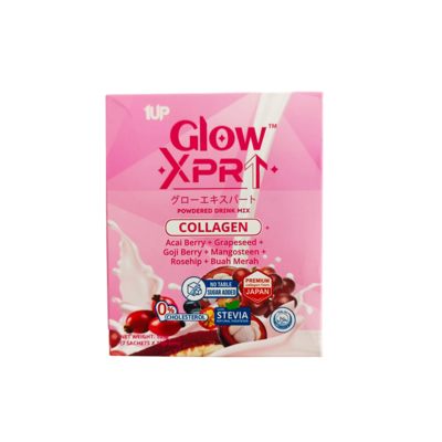 1up Glow Xpr Glow Collagen Powdered Drink
