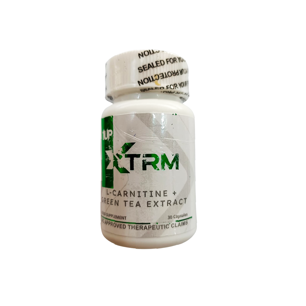 1up Xtrm L Carnitine & Green Tea Extract 30Capsules