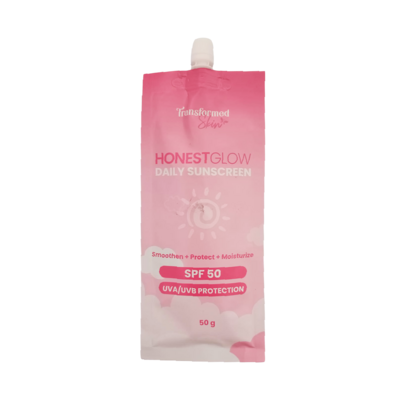 Transformed Skin Honest Glow Daily Sunscreen 50g