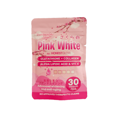 Honest Glow Pink White 30 Capsules
