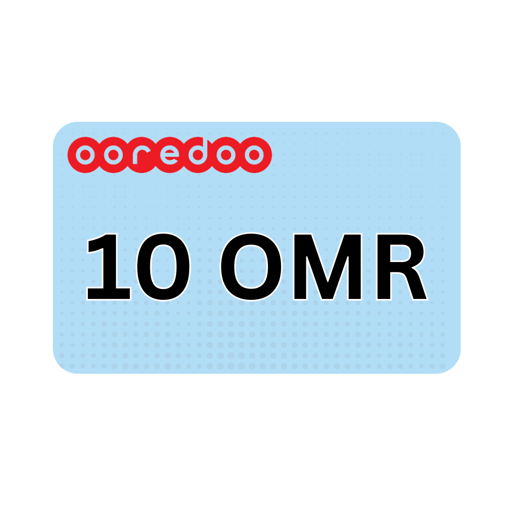 Ooredoo Recharge Card 10 Rials