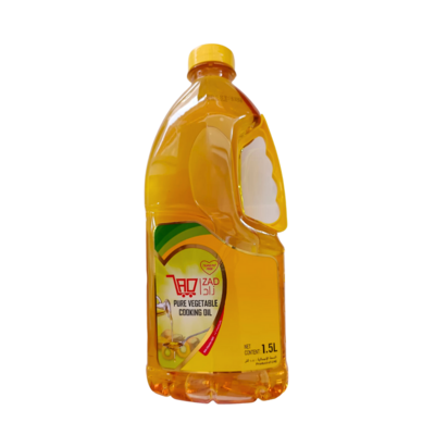 Zad Pure Vegetable Cooking Oil 1.5L