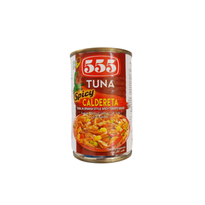 555 Tuna Spicy Caldereta 155g