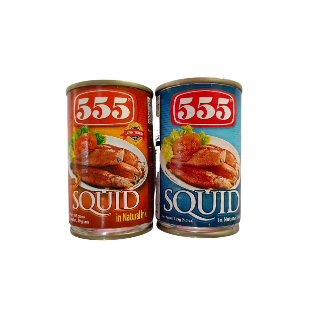 Promo 555 Squid Canned Good