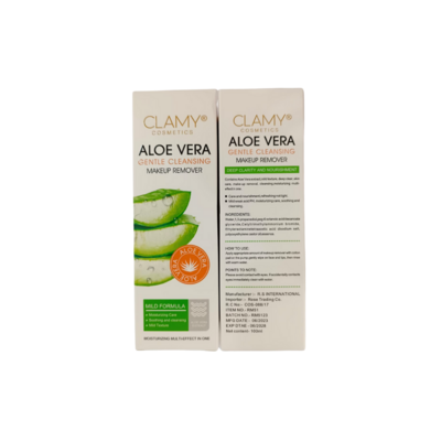 Clamy Cosmetics Aloe Vera Makeup Remover 100ml