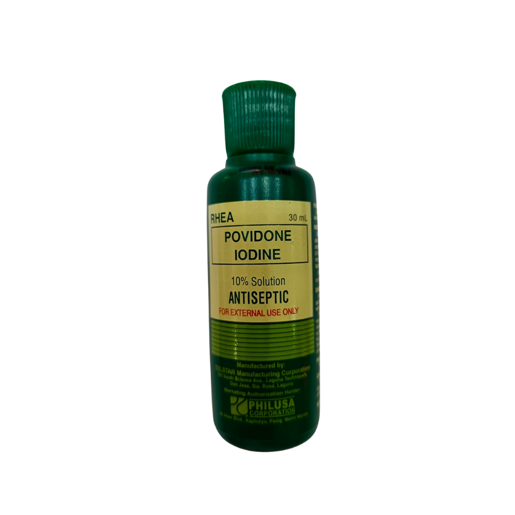 Rhea Povidone Iodine Antiseptic  10% (30ml)