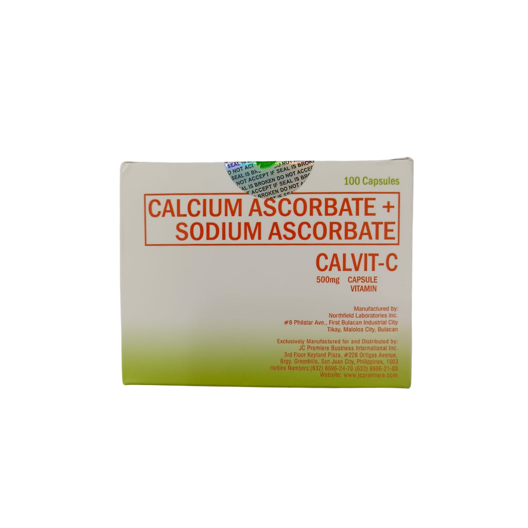 JC Premiere Calvit C 500mg (100 Capsules)