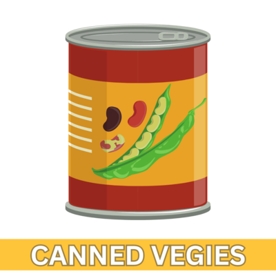 Canned Beans & Vegetables