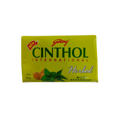 Cinthol Herbal with Deodorant 125g