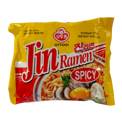 Ottogi Jin Ramen Spicy 120g