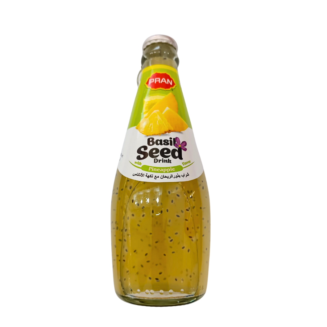 Pran Basil Seed Drink Pineapple 290ml