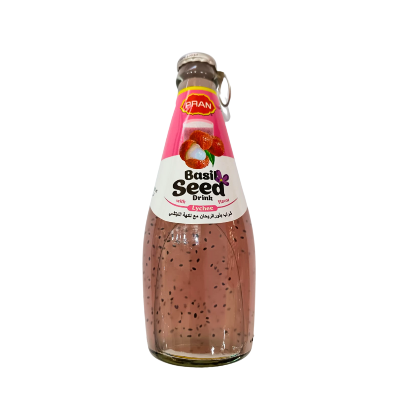 Pran Basil Seed Drink Lychee 290ml