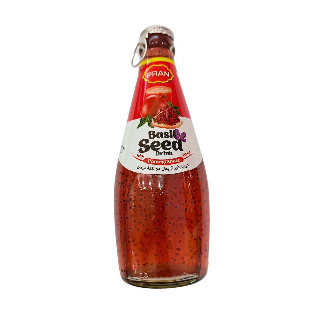 Pran Basil Seed Drink Pomegranate 290ml