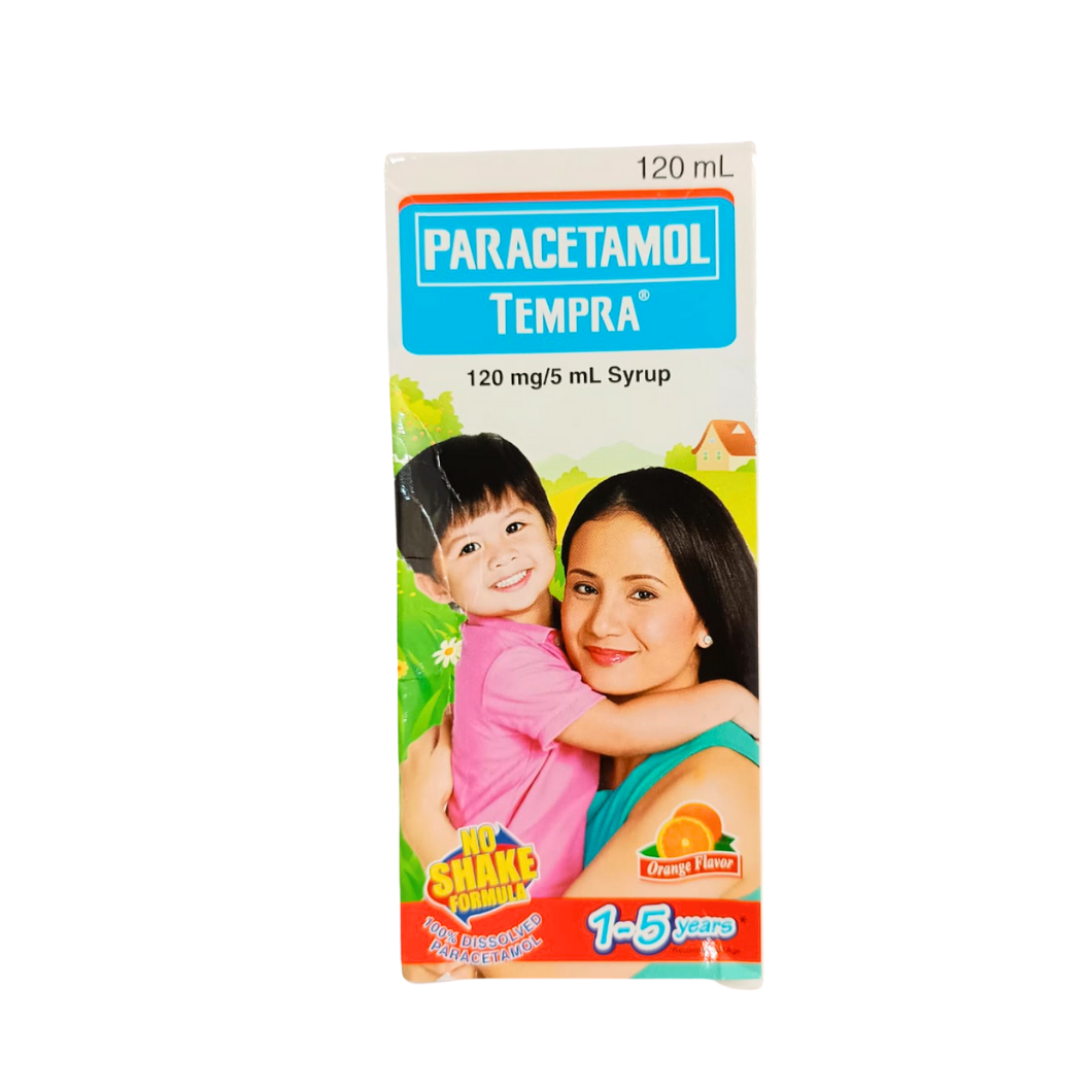 Tempra Paracetamol 120ml(1-5years old)